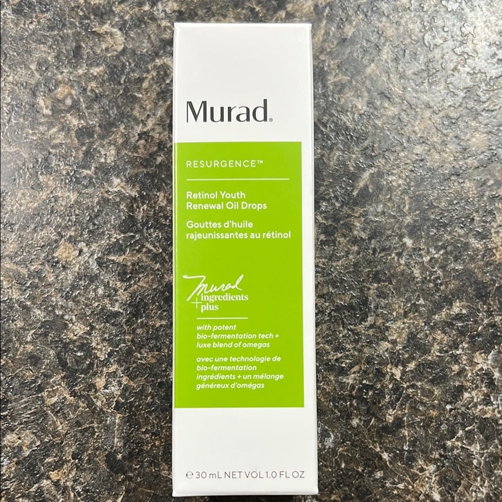 Murad Retinol Youth Renewal Oil Drops - White and Green